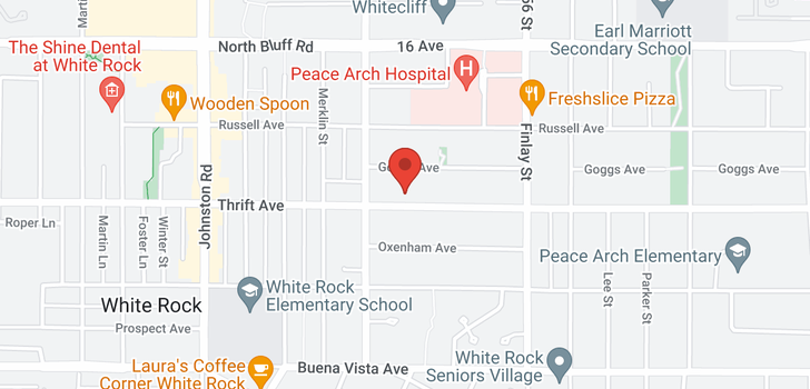 map of 15453 THRIFT AVENUE